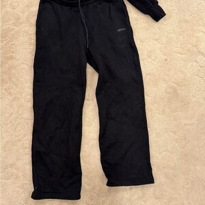 Black Sweatpants TNA Sweat Fleece